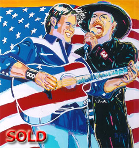 American Spirit<br>Montgomery Gentry<br>Sony Records - 30x30 - SOLD