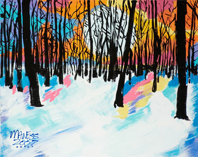 Winter Solace - 18�x25 - SOLD