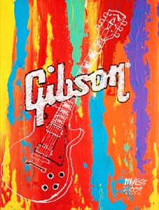Gibson - 18x24 - SOLD
