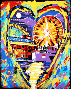 Heart of Chicago (Navy Pier) - 24x30 - ?