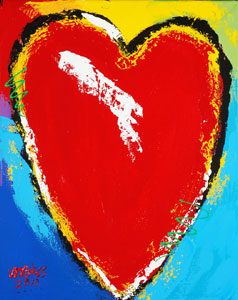 Abstract Heart - 16x20 - ?