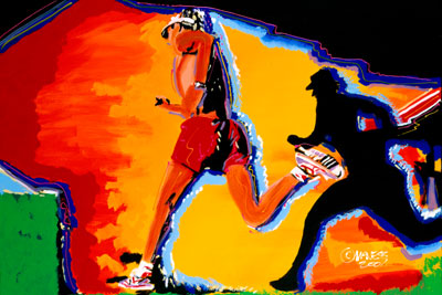 Me & My Shadow - 24x36 - SOLD
