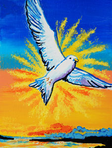 Dove of Peace - 18x24 - ?