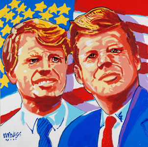 Brothers Kennedy - 24x24 - ?
